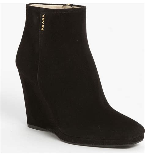 prada wedges ebay|Prada wedge ankle boots.